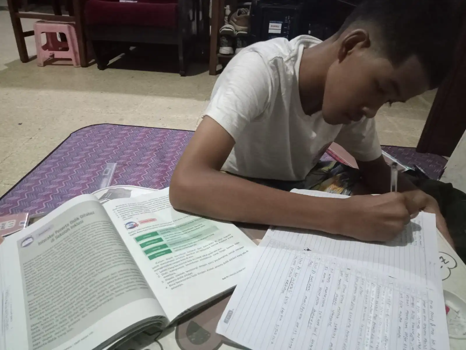 Dokumentasi belajar Brillian Edu